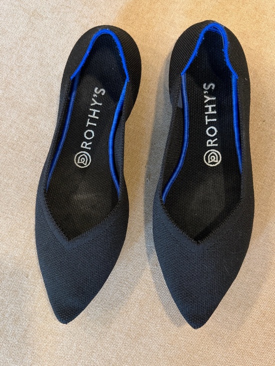 Shoes - Rothy’s Women’s Shoes The Point Flats in Black size  9